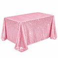 thumbnail image 1 of Sequin Tablecloth 47.24 x 47.24 Inches, Sparkling Polyester Table Cover for Wedding Birthday Party Events, Glitter Decorative Table Linen for Halloween Thanksgiving Christmas Home Decor, 1 of 7