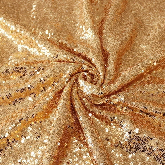 Sequin Tablecloth, Sparkling & High-Density Sequins, Wedding Party Decoration, Holiday Table Cover, for Cake Dessert Event, DIY Craft, Easy Clean, 1pc