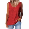 thumbnail image 1 of Sequin Tank Tops for Women Sparkly Sleeveless Glitter Party Tops Scoop Neck Sparkly Clubwear Loose Camisole Shirt Dressy Glitter Tank Tops, 1 of 5