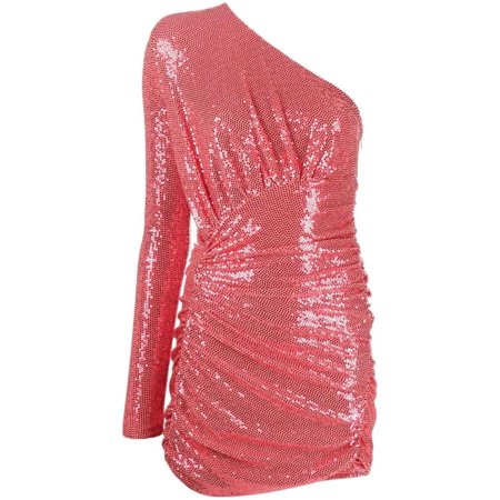 Sequin-embellished Mini Dress
