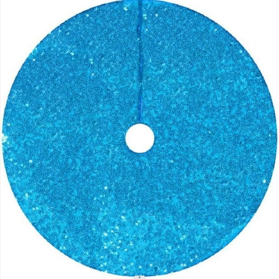 Sequined Christmas Tree Skirt, Round, Double-Layer Tree Cushion, Xmas Tree Decoration, Home Decor, Base Cover Mat, Ornament