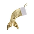 thumbnail image 1 of Sequined Fishtail Christmas Stocking Candy Bag Christmas Decoration, 1 of 8