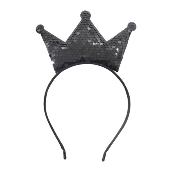 Sequined Hairhoop for Children Birthday Party Sparkling Headbands For Toddler Girl Festival and Carnivals Gathering