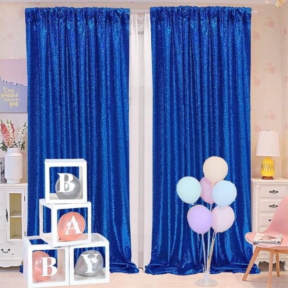 Sequins Backdrop Curtain, Glitter Photo Background for Wedding, Party Stage Decoration, Shimmer Wall Drape for Birthday Baby Shower Holiday Festive Event Backdrop