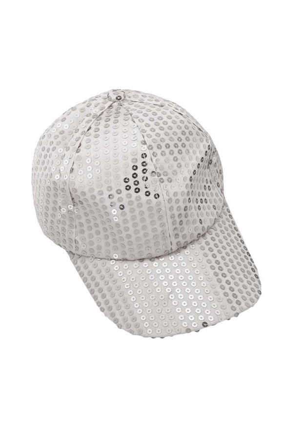 Sequins Baseball Cap New Fashion Unisex Shiny Pure Color Hat