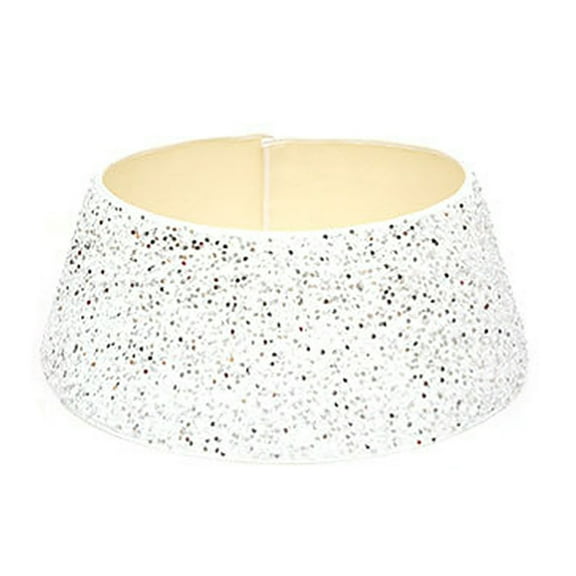 Sequins Christmas Tree Base Collar Beautiful Festival Tree Base Covers in Sequined Front for Christmas Decoration