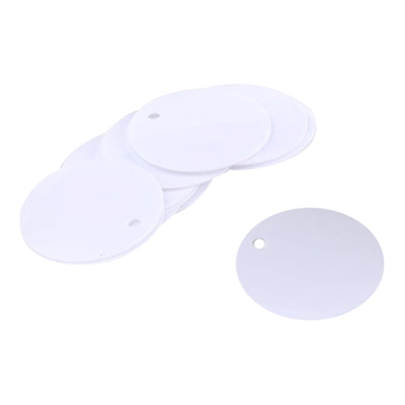Sequins Paillette, White 0.4 Inch Single Hole Silver Base AB Holographic, 0.4 Oz Pack, DIY Craft Material for Belly Dance Costumes Clothing Jewelry Making