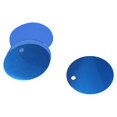 thumbnail image 1 of Sequins Paillettes, Royal Blue 0.4 inch Single Hole Laser Sequins, 0.4 oz Pack Silver Base AB Shiny Sequins, DIY Belly Dance Costume Crafting Supply, 1 of 5