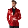 thumbnail image 1 of Suitmeister Men's Blazers Sequins Red - S Red, 1 of 6