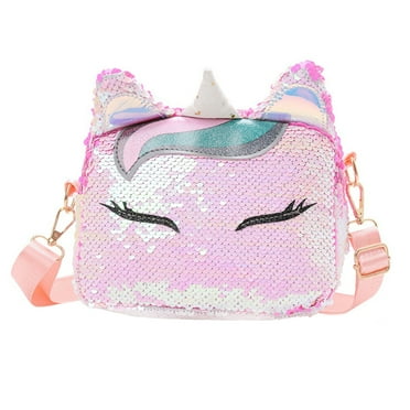 Sequins Sparkle Shoulder Chain Bag White Purse