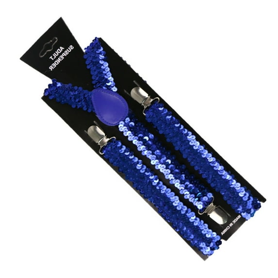 Sequins Straps With Bow Set Stage Performance Adjustable Elastic Elastic Back Straps Suspender Belt Suspenders 3/4 round Suspender Clips for Pacifiers Back for Men Suspender Fishnets Tan Suspenders