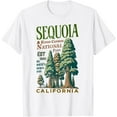 thumbnail image 1 of Sequoia Kings Canyon National Parks Unisex T-Shirt for Men Women Kids Toddler,Light Blue Color,Size 4XL, 1 of 5