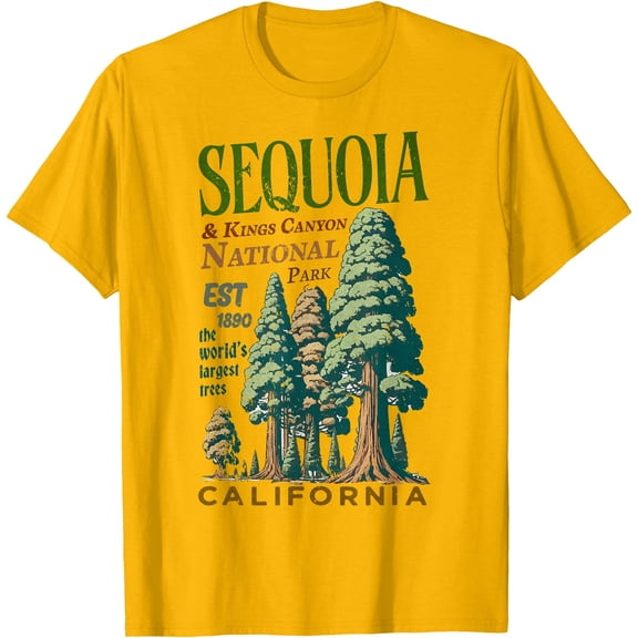 Sequoia Kings Canyon National Parks Unisex T-Shirt for Men Women Kids Toddler