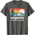 thumbnail image 1 of Sequoia National Park California Bigfoot Mountains Unisex T-Shirt for Men Women Kids Toddler,Charcoal Color,Size 4XL, 1 of 5