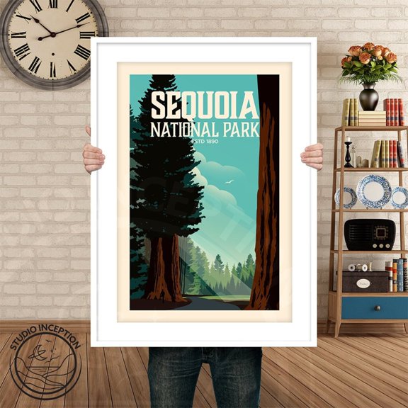 Sequoia National Park Print By Studio Inception