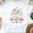 thumbnail image 1 of Ser Bilingüe Es Un Superpoder Shirt, Spanish Teacher Floral Tee, White, Size S, 1 of 6