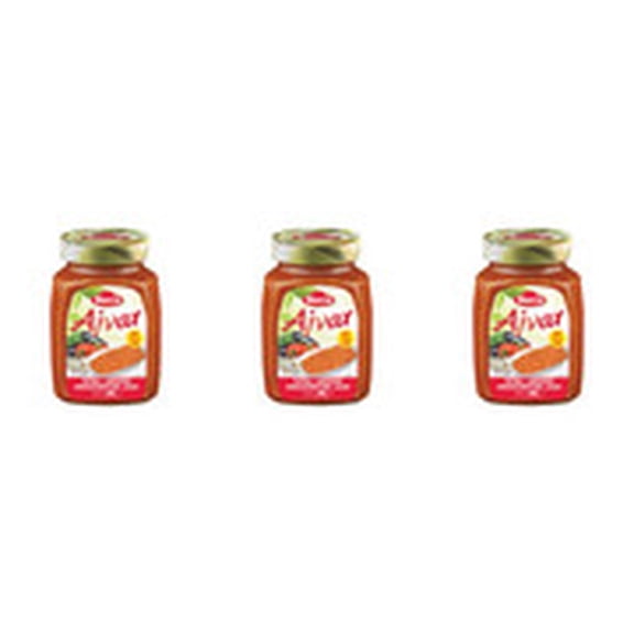Sera Ajvar Hot 24.34oz (690g), 3 Pack