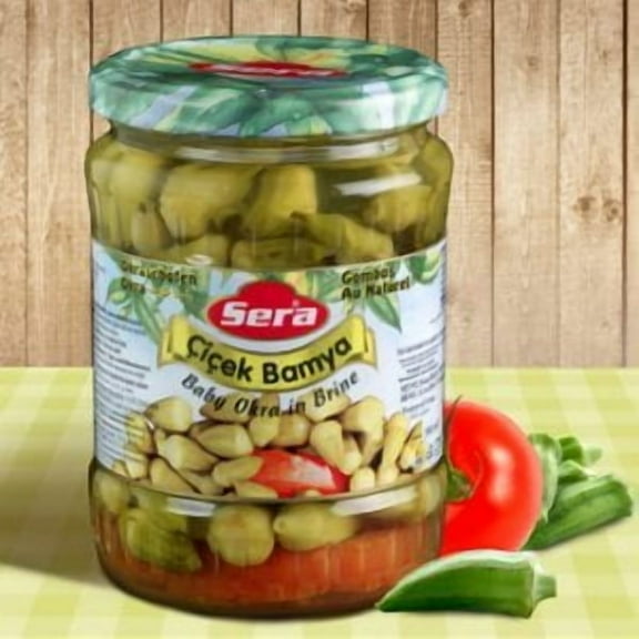 Sera Baby Okra in Brine 550 KKS1G