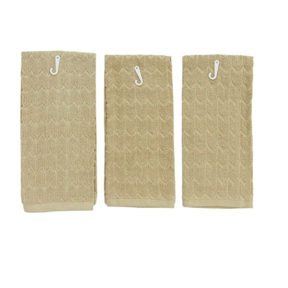 Serafina Home Beige Arrow Kitchen Towels, Set Of 3