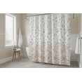 thumbnail image 1 of Serafina Home Blooming Roses Shower Curtain: Watercolor Floral Design, 1 of 7