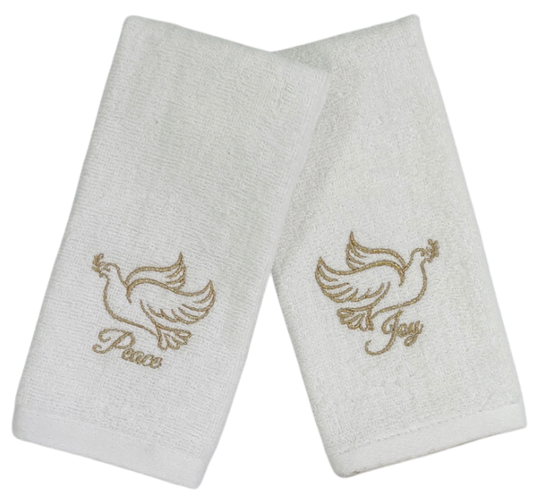 Serafina Home Decorative Christmas Theme Towel Set: Luxury Bathroom ...