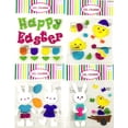 thumbnail image 1 of Serafina Home Easter Spring Window Clings Gel Decoration Pack: Bunny, Chicks, Eggs, Flowers, Butterflies, 1 of 6