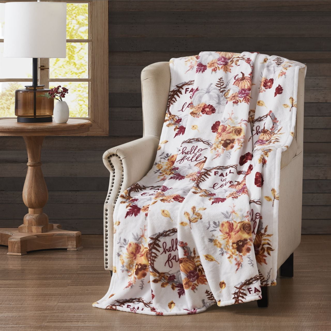 Walmart fall blankets hotsell