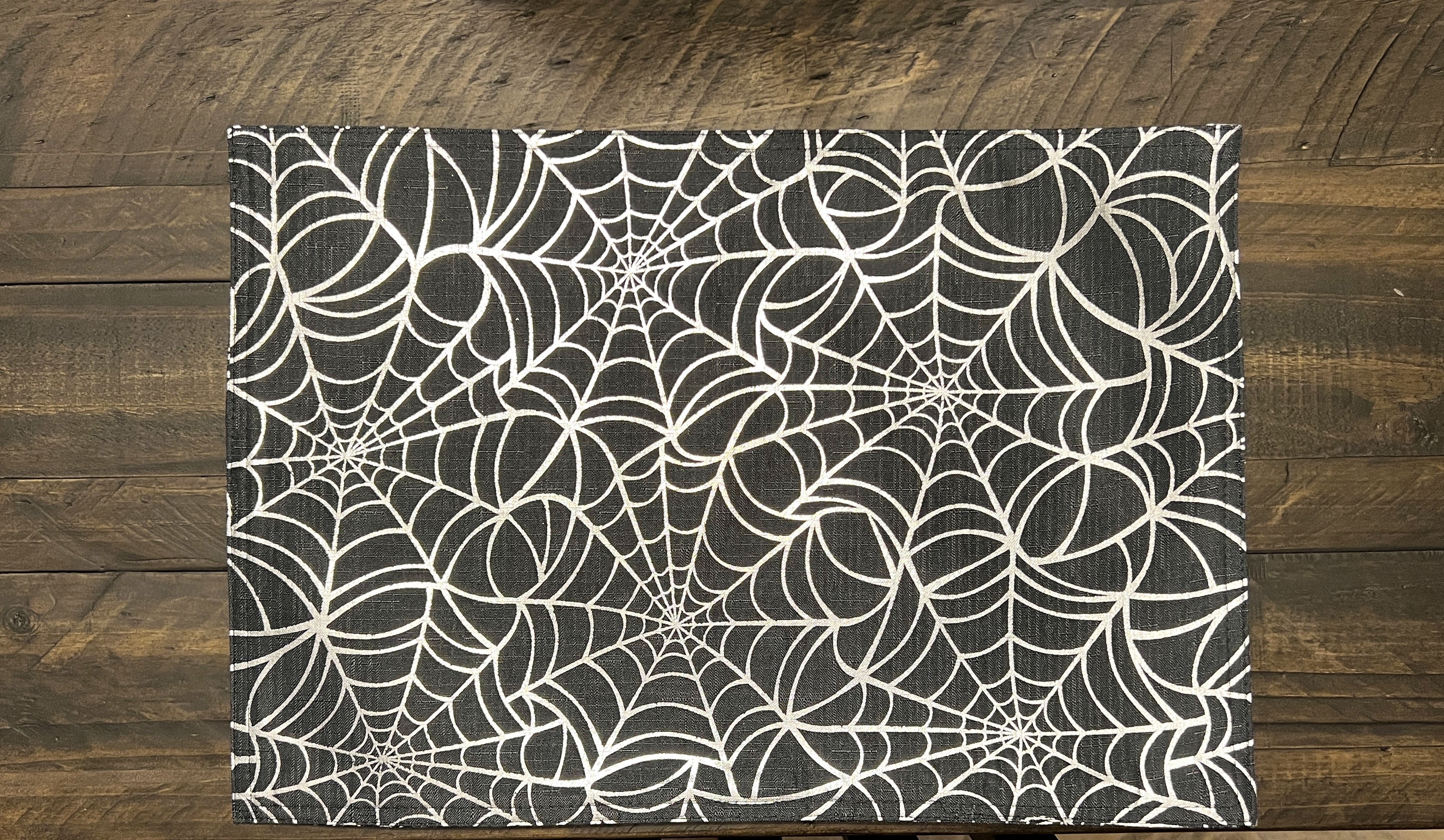 Serafina Home Holiday Fun Spooky Halloween Tapestry Placemats, Four (4