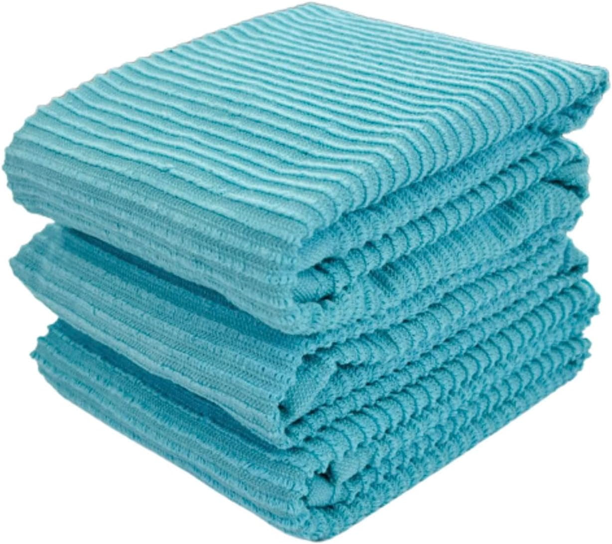 UMANI Towels Kitchen Cloths, Fine Fiber Fleece Super Soft and Absorbent  Dish Towels, Extra Thick Cleaning Towels and Hand Towels with Hanging Loop,  12