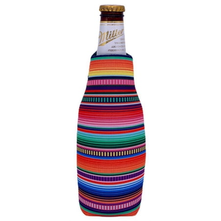 Serape Pattern Beer Bottle Coolie