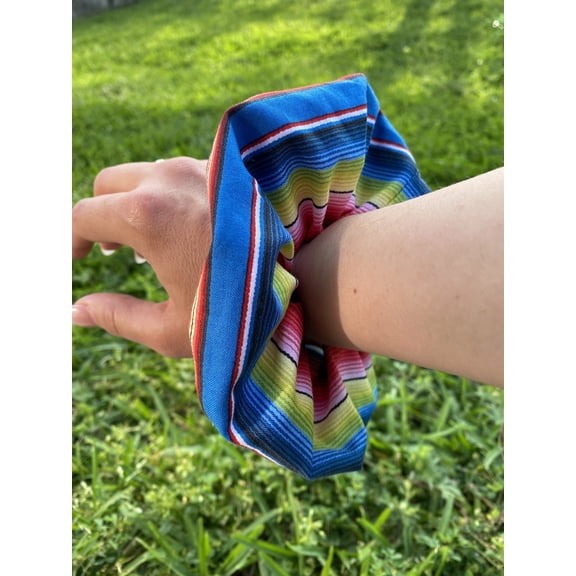 Serape Scrunchie Hair Tie