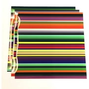 Serape Thermoflex Fashion Patterns 12" x 12" 3 Sheets, Iron on Heat Transfer Vinyl, HTV