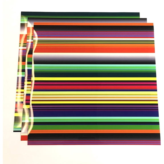 Serape Thermoflex Fashion Patterns 12" x 12" (3 Sheets), Iron on Heat Transfer Vinyl, HTV