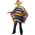 thumbnail image 1 of Serape and Sombrero Adult Halloween Costume - One Size, 1 of 2
