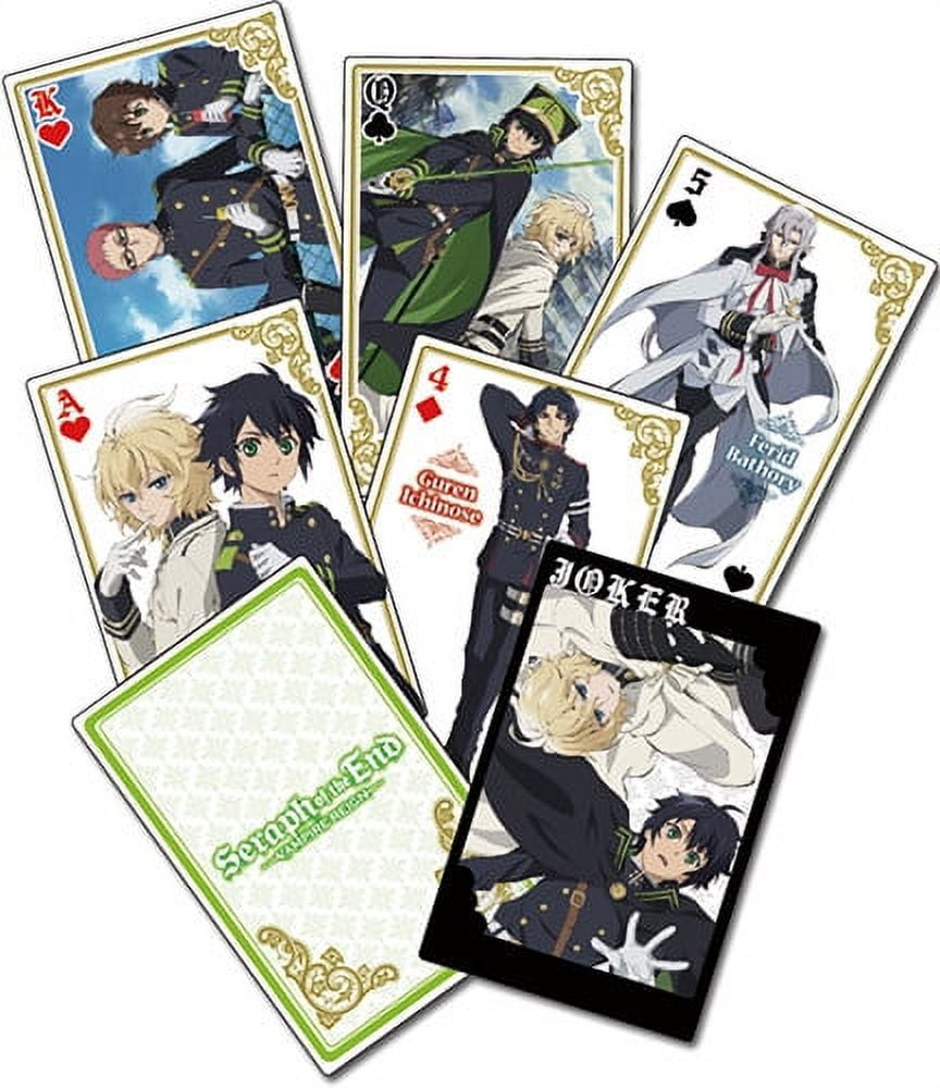 Seraph of the End - Group Playing Cards - Walmart.com