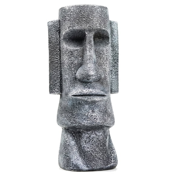 Seraphic 15" Tall Easter Island Moai Monolith Sculpture/Statue, Large