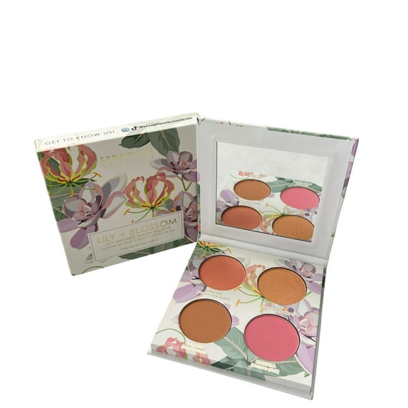 Seraphine Botanicals Lily + Blossom Lily Infused Blush Palette Soft Bouquet