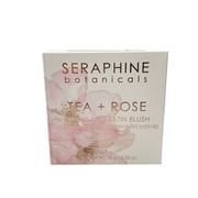 Seraphine Botanicals Tea + Rose Streak Free Satin Blush Pomegranate