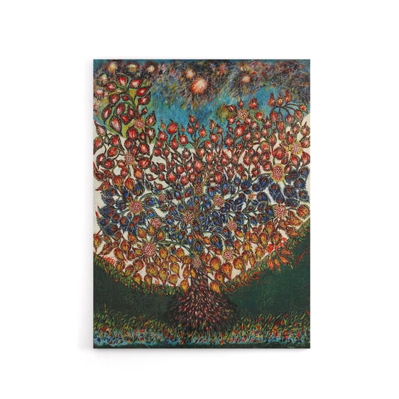 Seraphine Louis Garden of Eden Tree Of Life Canvas Wall Art Print 12x16"