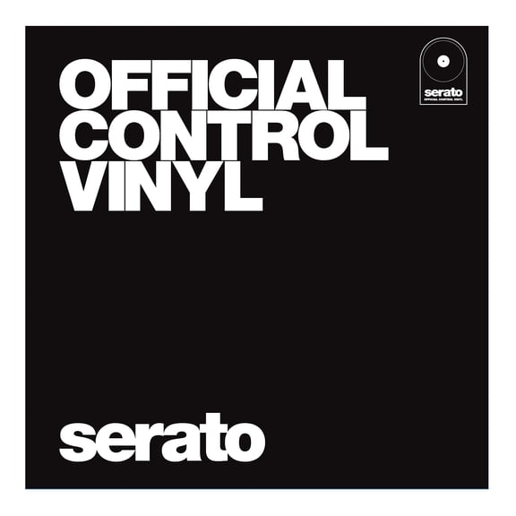 Serato Performance Series 12" Control Vinyl, Pair, Black