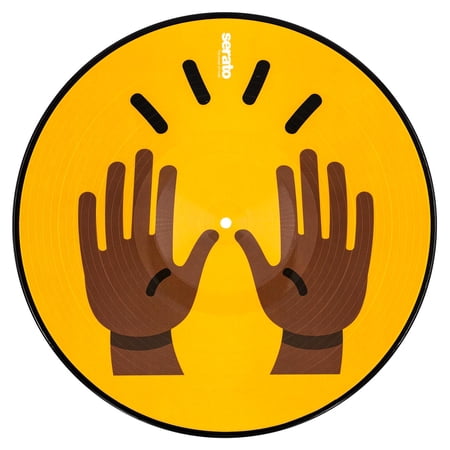 Serato SCV-PS-EMJ-1 Emoji Series #1 Hands, 12 Control Vinyl for Serato DJ - Pair