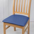 thumbnail image 1 of Serbasic PU Leather Dining Chair Seat Covers Waterproof Bar Stool Slipcovers Stretch Elastic Chair Cushion Cover Protector Wipeable Washable Barstool Seat Pads for Kitchen Home Cafe (14"-18"),1 Pack, 1 of 7