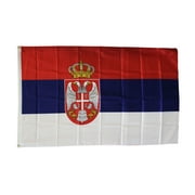 Serbia - 3X5 Polyester Flag