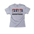 thumbnail image 1 of Serbia Equestrian - Olympic Games - Rio - Flag Boy's Cotton Youth Grey T-Shirt, 1 of 2