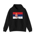 thumbnail image 1 of Serbia Serbian Flag Pride Hoodie, Gifts, Hooded Sweatshirt, 1 of 4