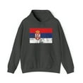thumbnail image 1 of Serbia Serbian Flag Pride Hoodie, Gifts, Hooded Sweatshirt, 1 of 4