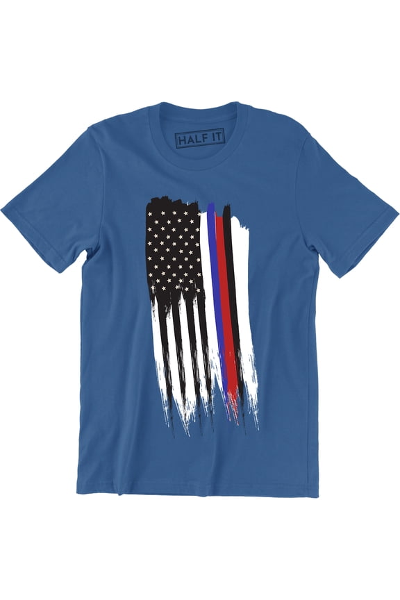 Serbia Text Flag Serbian Pride Republika Srbija Mens USA America T-Shirt