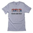 thumbnail image 1 of Serbia Track and Field - Olympic Games - Rio - Flag Men's Grey T-Shirt, 1 of 2