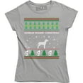 thumbnail image 1 of Serbian Hound Christmas Snowflakes Animal Pet Dog Lover Ugly T-Shirt, 1 of 4