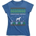 thumbnail image 1 of Serbian Hound Christmas Snowflakes Animal Pet Dog Lover Ugly T-Shirt, 1 of 4